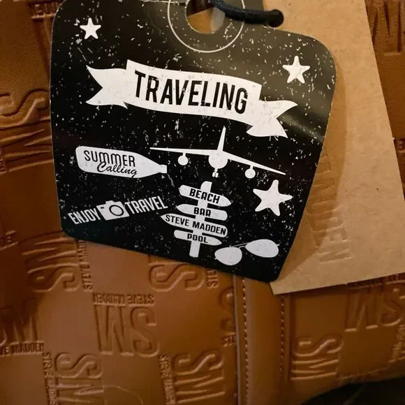 Steve Madden Weekender Duffle Bag WT200800 10x14x21" NWT - Picture 11 of 13